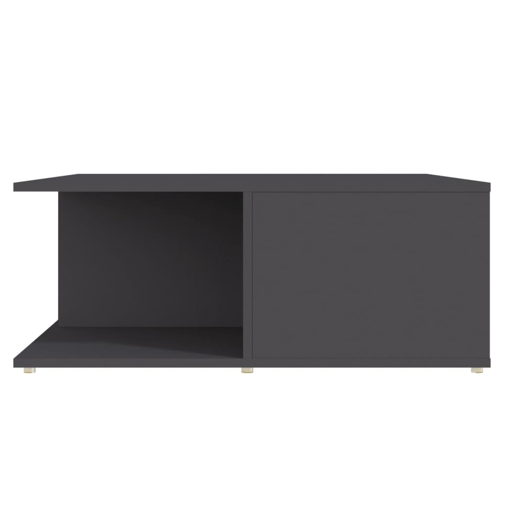 NNEVL Coffee Table Grey 80x80x31 cm Chipboard by NNEVL