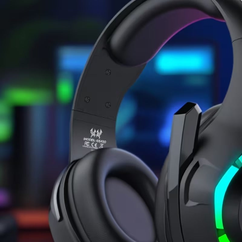 Gaming Headset PC PS4 PS5 Xbox RGB by CTN