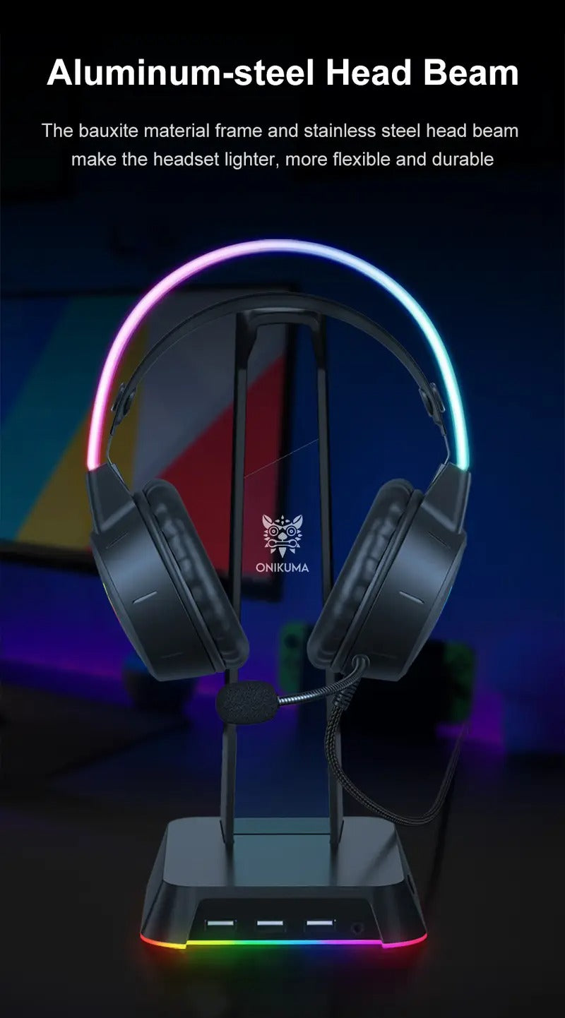 Gaming Headset Noise Cancellation Sound by CTN