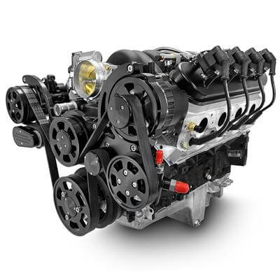 BluePrint Engines Pro Series Chevy LS 427 C.I.D. 605 HP EFI Base Dressed Long Block Crate Engines - S0012 by BluePrint Engines
