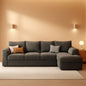 108 Inch Modular Sectional Sleeper Sofa CharcoalGrey by ShipItFurniture