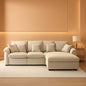 108-Inch U-Shaped Premium-Quality Sectional Sofa Beige by ShipItFurniture