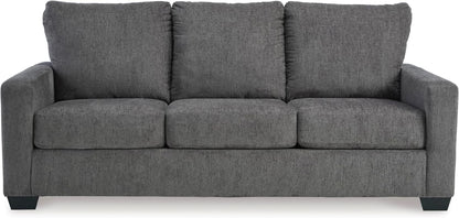 Queen Memory Foam Convertible Sofa Sleeper Charcoal by ShipItFurniture