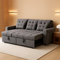 87 Inch Convertible Sofa Bed With Adjustable Backrest by ShipItFurniture