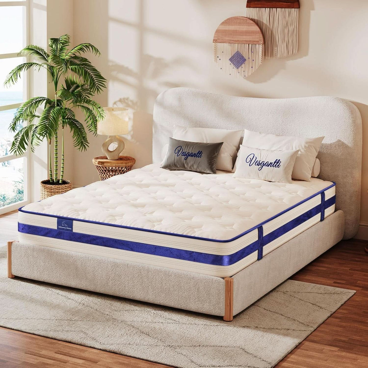 Twin XL 12Inch Hybrid Breathable MemoryFoam Pocket Springs Mattress by ShipItFurniture