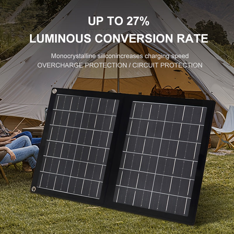 NNETM Portable Solar Panel Charger (2-in-1) by NNETM