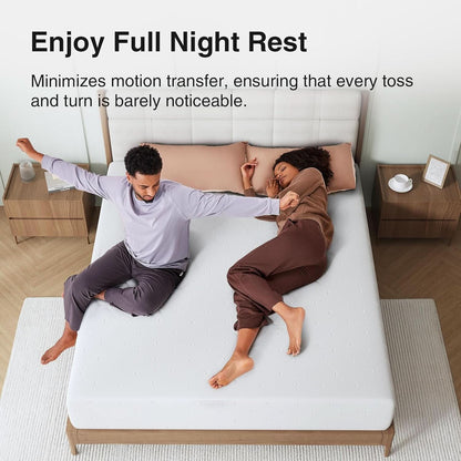 14 Inch King Size Memory Foam Mattress for Comfort by ShipItFurniture