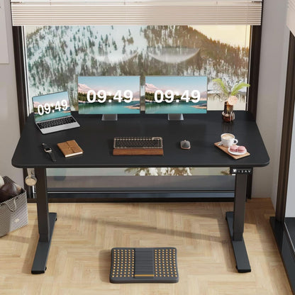 Electric Height Adjustable Standing Desk 55 X 24 Inches by ShipItFurniture