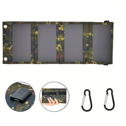 NNETM Portable Foldable Camouflage Solar Panel Charger by NNETM
