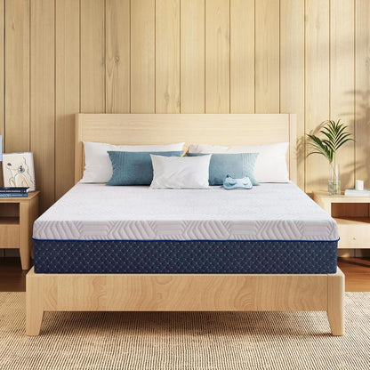 12 Inch King Size Gel Memory Foam Mattress in Box by ShipItFurniture