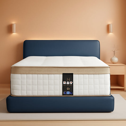 Queen Cooling Hybrid Mattress Medium Firm Ergonomic by ShipItFurniture