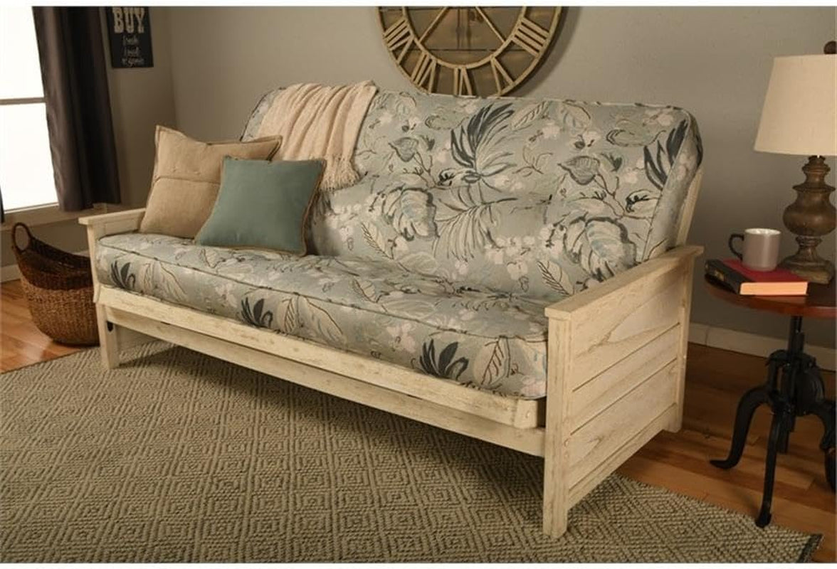 Full-Size Green Innerspring Futon Mattress, 75x54x8 Inches by ShipItFurniture