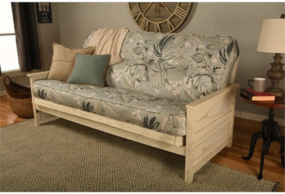 Full-Size Green Innerspring Futon Mattress, 75x54x8 Inches by ShipItFurniture