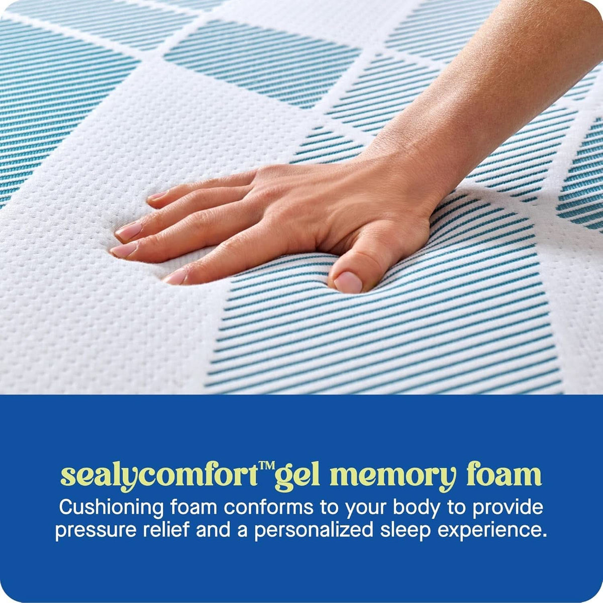 Comfortable Hybrid King Mattress with Gel Memory Foam by ShipItFurniture