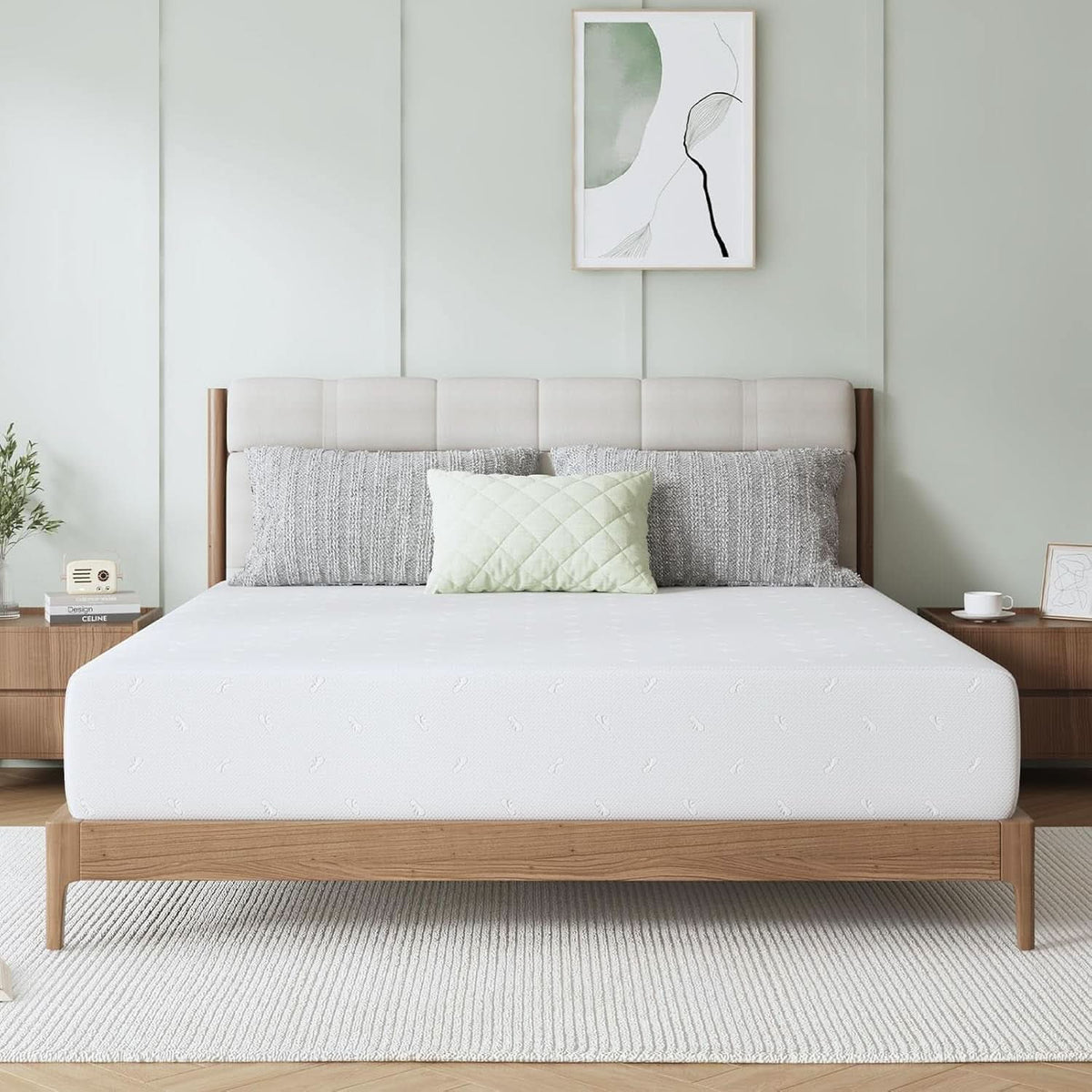 14 Inch King Size Memory Foam Mattress for Comfort by ShipItFurniture