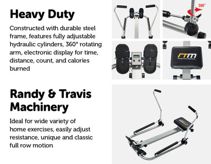 NNEDSZ Machine Rower Exercise Fitness Gym by NNEDSZ