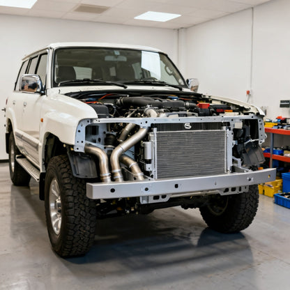 Radiator Suitable for Nissan Patrol Y61 GU 3 4 5 4.8L TB48 Petrol 2001-On by KAKA AUTO PARTS