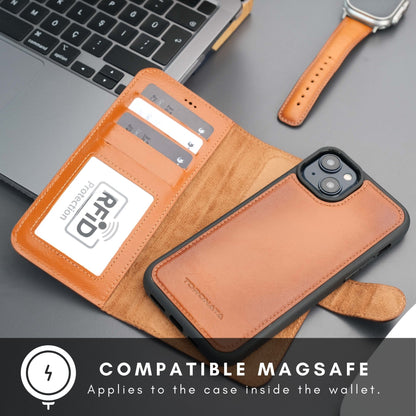 Casper iPhone 16 Wallet Case Leather MagSafe by TORONATA