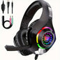 Gaming Headset PC PS4 PS5 Xbox RGB by CTN