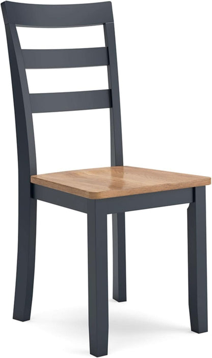 Gesthaven Solid Wood Frame Dining Chair Set 2 White Natural by ShipItFurniture