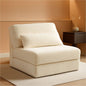 Multifunctional Sleeper Sofa Bed Single Size Beige by ShipItFurniture
