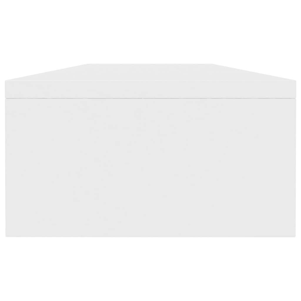 NNEVL Monitor Stand White 100x24x13 cm Chipboard by NNEVL