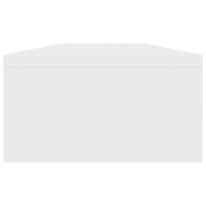 NNEVL Monitor Stand White 100x24x13 cm Chipboard by NNEVL