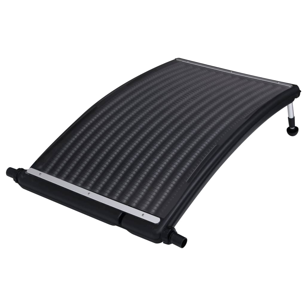 NNEVL Curved Pool Solar Heating Panels 2 pcs 110x65 cm by NNEVL