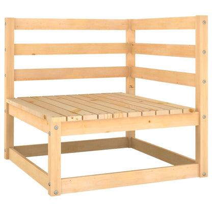 NNEVL 10 Piece Garden Lounge Set Solid Pinewood by NNEVL