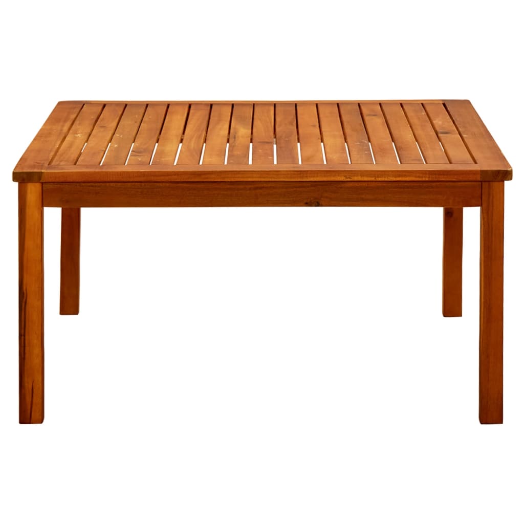 NNEVL Garden Coffee Table 85x85x45 cm Solid Acacia Wood by NNEVL