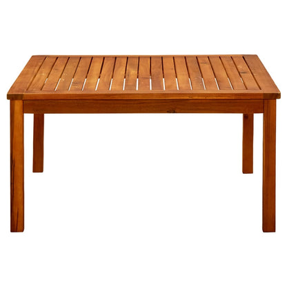 NNEVL Garden Coffee Table 85x85x45 cm Solid Acacia Wood by NNEVL