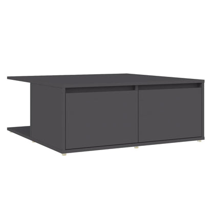 NNEVL Coffee Table Grey 80x80x31 cm Chipboard by NNEVL