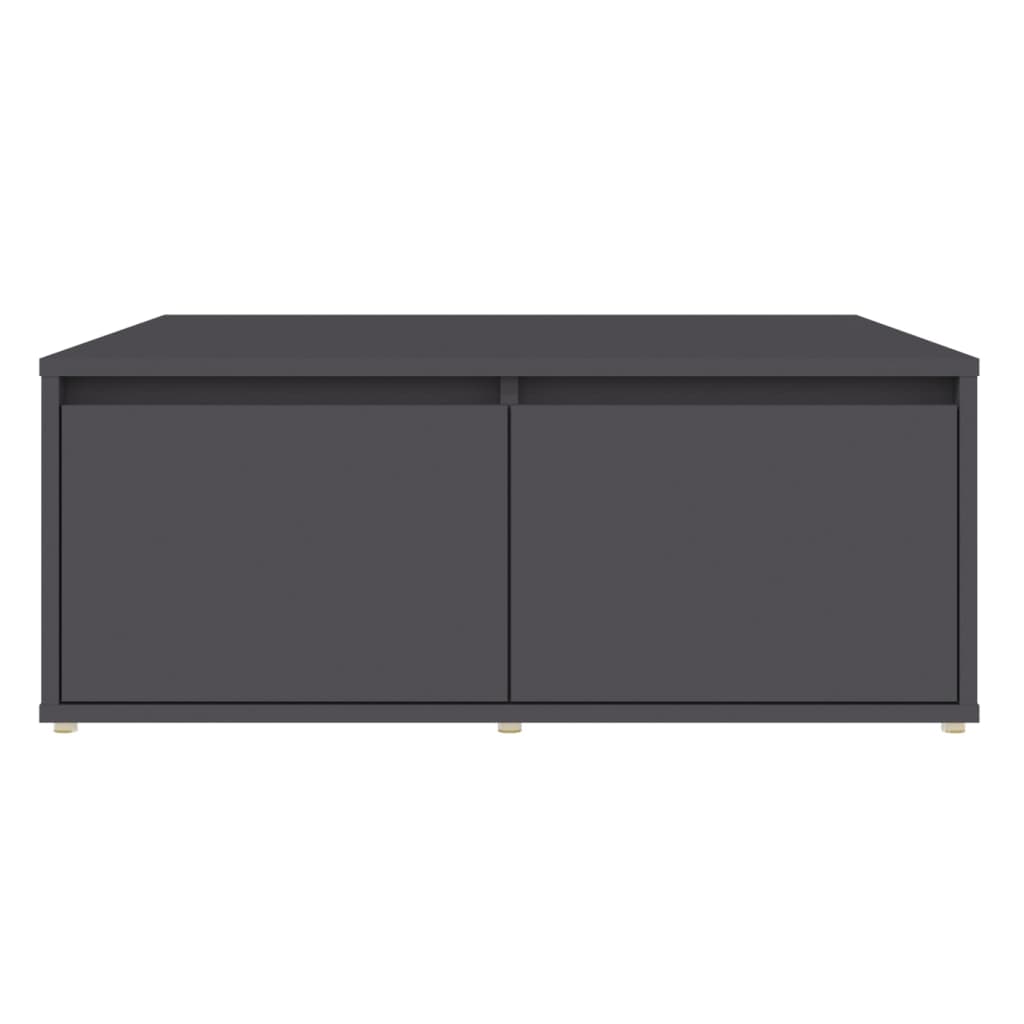 NNEVL Coffee Table Grey 80x80x31 cm Chipboard by NNEVL