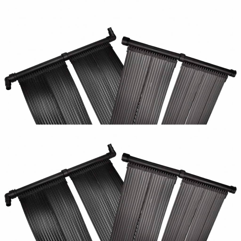 NNEVL Solar Pool Heater Panel 4 pcs 80x620 cm by NNEVL