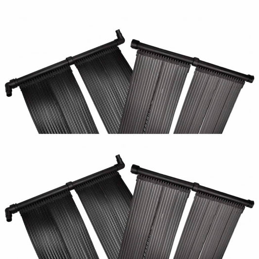 NNEVL Solar Pool Heater Panel 4 pcs 80x620 cm by NNEVL