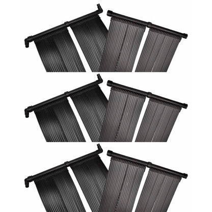 NNEVL Solar Pool Heater Panel 6 pcs 80x620 cm by NNEVL