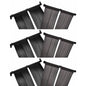 NNEVL Solar Pool Heater Panel 6 pcs 80x620 cm by NNEVL