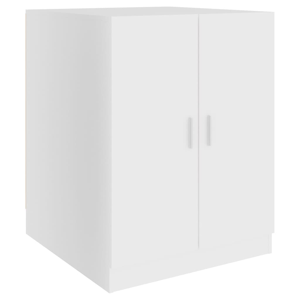 NNEVL Washing Machine Cabinet White 71x71.5x91.5 cm by NNEVL