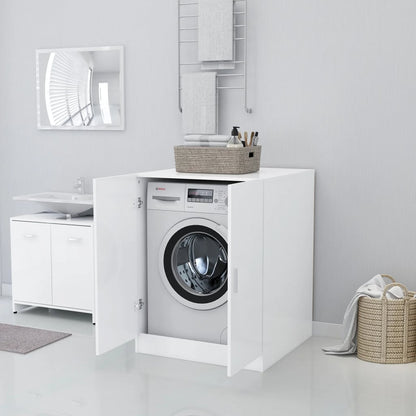 NNEVL Washing Machine Cabinet White 71x71.5x91.5 cm by NNEVL