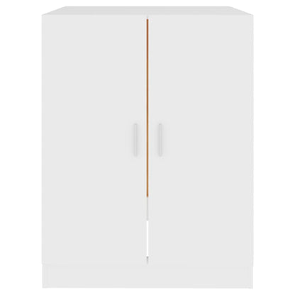 NNEVL Washing Machine Cabinet White 71x71.5x91.5 cm by NNEVL
