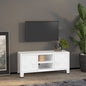 NNEVL Industrial TV Cabinet White 105x35x42 cm Metal by NNEVL