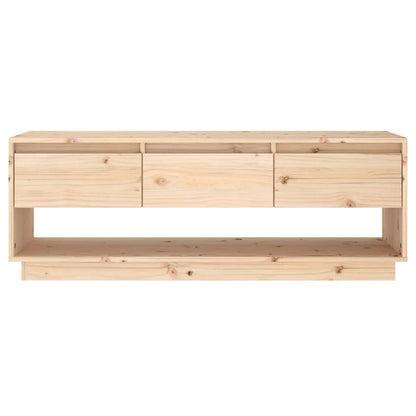 NNEVL TV Cabinet 110.5x34x40 cm Solid Wood Pine by NNEVL
