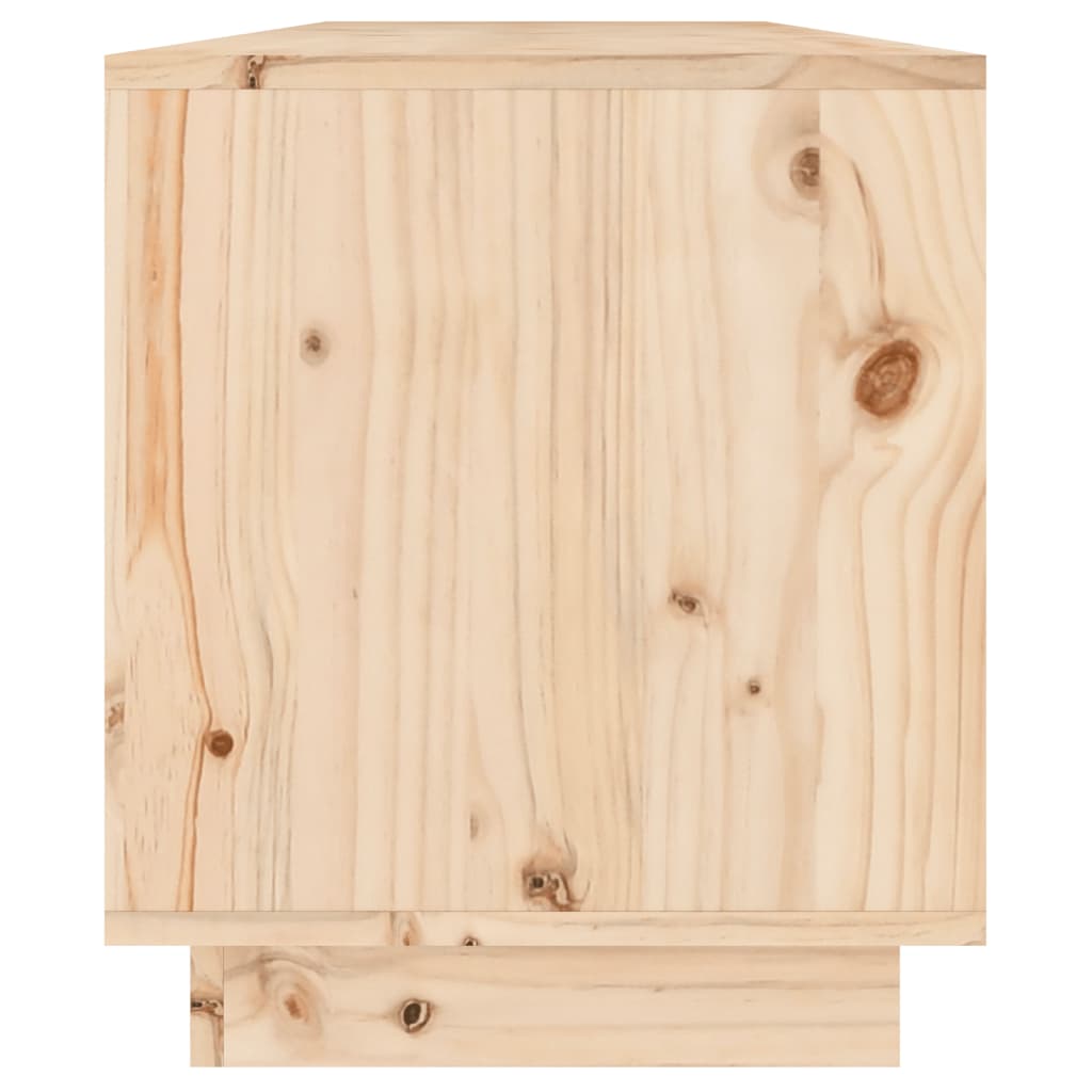 NNEVL TV Cabinet 110.5x34x40 cm Solid Wood Pine by NNEVL