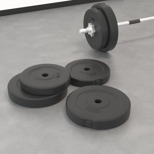 NNEVL Weight Plates 4 pcs 30 kg Cement by NNEVL