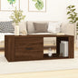 NNEVL Coffee Table Brown Oak 100x50.5x35 cm Engineered Wood by NNEVL