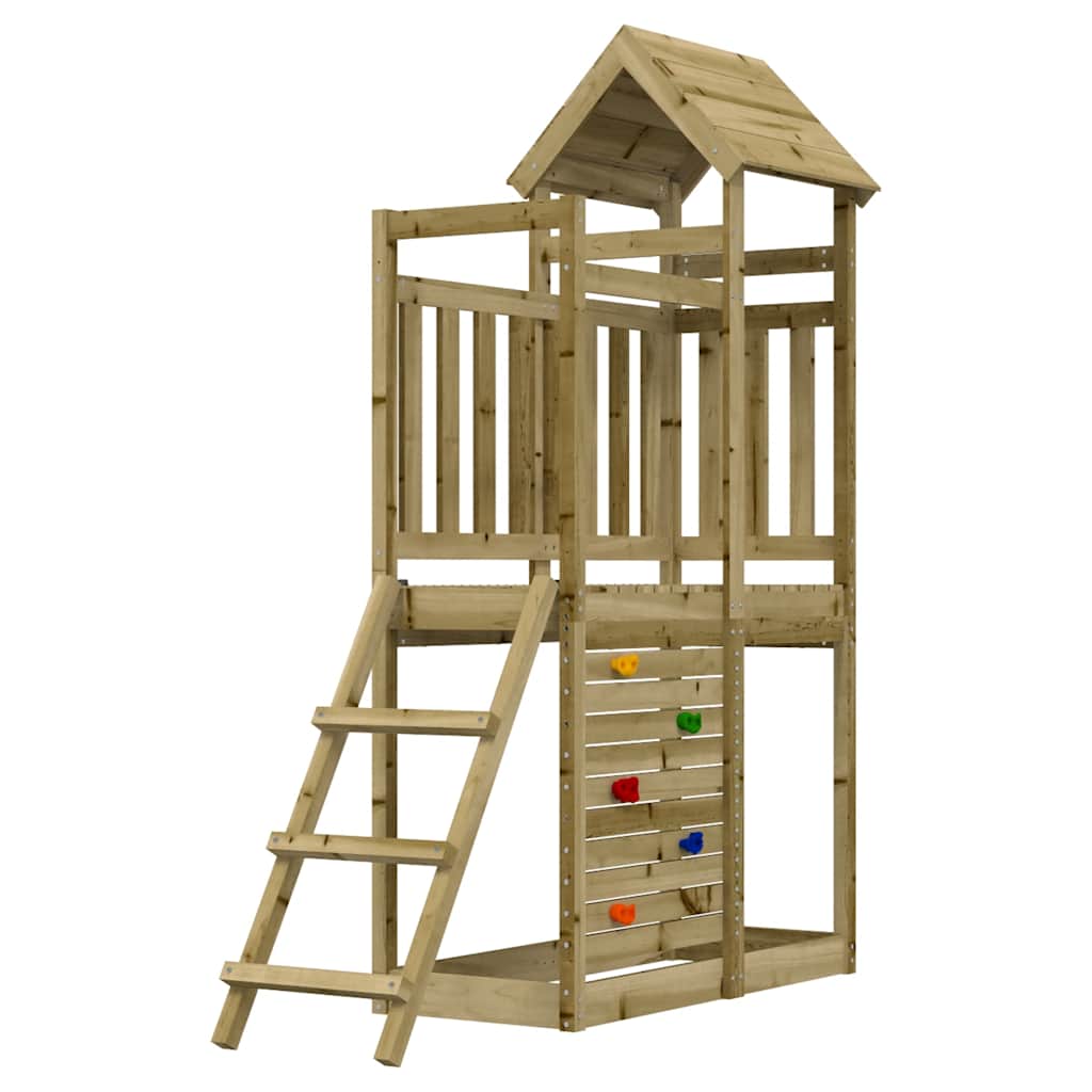 NNEVL Outdoor Playset 52.5x110.5x214 cm Impregnated Wood Pine by NNEVL