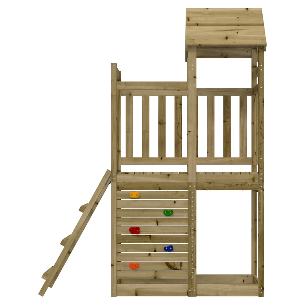 NNEVL Outdoor Playset 52.5x110.5x214 cm Impregnated Wood Pine by NNEVL