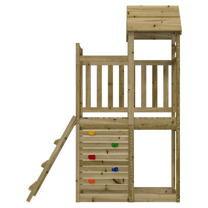 NNEVL Outdoor Playset 52.5x110.5x214 cm Impregnated Wood Pine by NNEVL