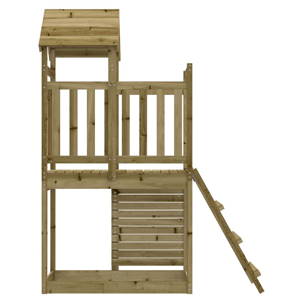 NNEVL Outdoor Playset 52.5x110.5x214 cm Impregnated Wood Pine by NNEVL