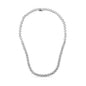 IGI Certified 14K Gold 8.0 Cttw Pave Set Round-Cut Diamond Cluster Graduating Riviera Statement Necklace (H-I Color, I1 Clarity) by Infinite Jewels